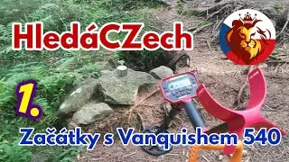 Detektor kovů - Minelab Vanquish 540 začátek 1.díl - HledáCZech