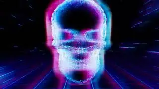 [4K] Music Instrumental Skull Halloween Art - Full 3 Hours
