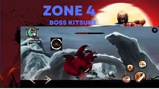 Ninja warrior 2 || Chapter 4  || Zone 4  ||  BOSS KITSUNE  ||  NO DIE