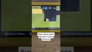 Super Mario World: Shortcut в замке Боузера