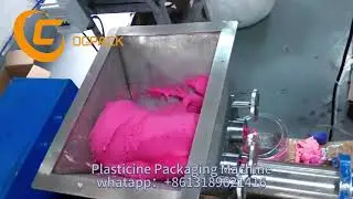 Packaging machine for playdough #playdough  #light clay #clay #packing #factory #kidplaysgaming
