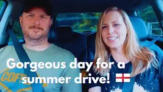 DRIVE through ENGLAND |  VILLAGES - Beautiful COUNTYSIDE - Americans Travel UK VLOG