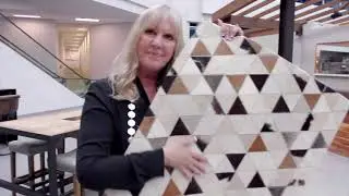 Kristine Vowles' Custom 100% Leather Rug Collection