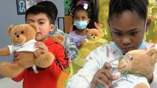 Teddy Bear Clinic at American Lakes School