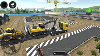 Drive Simulator 2020 🏗️🚛 Extreme Construction Machine Transport 🚜 Real Driving Experience