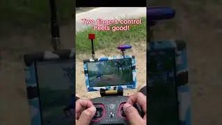 Two finger control Hawkeye little Pilot fpv Monitor