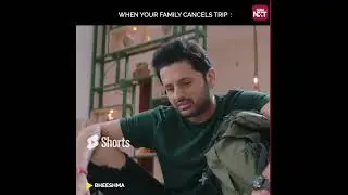 When your family cancels trip 😥 | #bheeshma | #nithiin | #shorts | Sun NXT Telugu