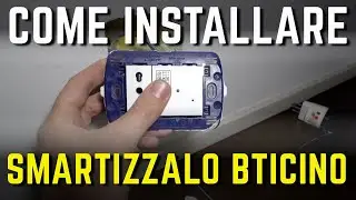 BTICINO SMARTIZZALO TUTORIAL come fare l'installazione delle prese per la CASA SMART