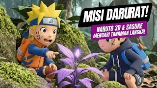 Misi Naruto 3D & Sasuke Kecil! Mencari Tanaman Obat Langka di Hutan Konoha