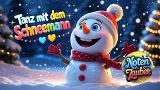 Tanz mit dem Schneemann 🎶❄️ | Lustiges Winterlied f&uuml;r Kinder &ndash; Weihnachtszauber mit Spa&szlig; & Musik