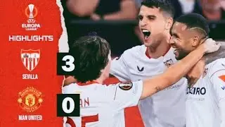| Manchester United vs Sevilla all goals & HIGHLIGHTS |#highlights #hattrick #manchesterunited