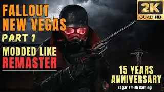Fallout New Vegas Remastered 2025 (Moddes) Part 1 | Goodsprings & Powder Gangers | #falloutnewvegas