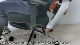 Newtral Chair Pro Backrest Adjustment