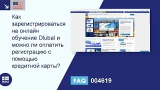 [EN] FAQ 004619 | Как зарегистрироваться на онлайн-обучение от Dlubal Software и можно ли оплатит...