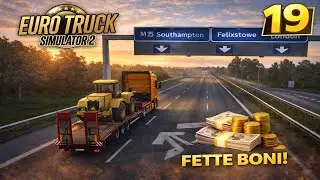 Euro Truck Simulator 2 #19 &ndash; England zahlt richtig gut 🚛 | Fette Boni & Kredit sinkt