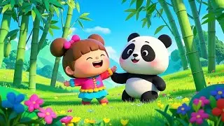 Panda Bear Panda Bear, Spin Around | Animal Dance Rhyme | Nursery Rhymes & Songs for Children