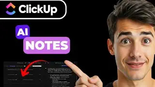 Как использовать ИИ для ведения заметок на совещаниях в Clickup (самый простой способ) (Руководст...