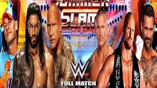 Roman Reigns, The Rock & John Cena vs. Stone Cold Steve Austin, CM Punk & Randy Orton | Tag Match