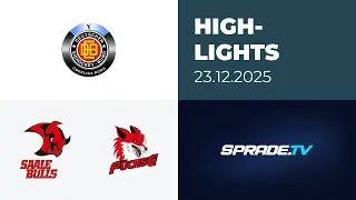 23.12.2025 - Highlights - Saale Bulls Halle vs. Füchse Duisburg