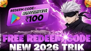 FREE GOOGLE PLAY REDEEM CODE APP 🔥| Earn by simple 6 task | New Redeem Code App 2026