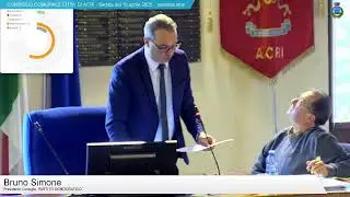 Consiglio Comunale Città di Acri, seduta del 15 aprile 2025