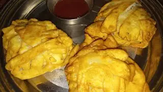 थ्रेड समोसा रेसिपी। समोसा फोल्डिंग मेथड। Thread samosa recipe😊👍😊👍
