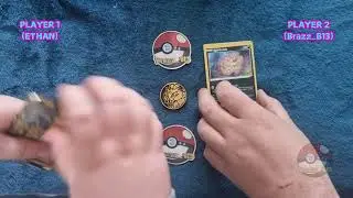 POKEMON TCG PACK BATTLE WITH THE B13 RULES - Ethan VS Brazz_B13