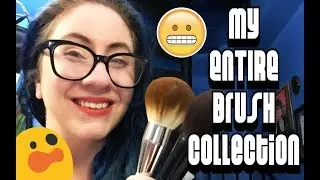 My ENTIRE Makeup Brush Collection!! :: It Cosmetics, Chikuhodo, Wayne Goss, Muse Beauty and More!
