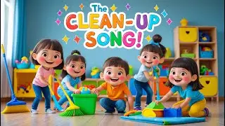 The Clean-Up Song | Fun Kids' Song About Tidying Up and Organization