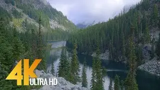 4K Nature Documentary Film - Enchantment Lakes Are, Snow Lakes Trail, Central Cascades - 1 HR