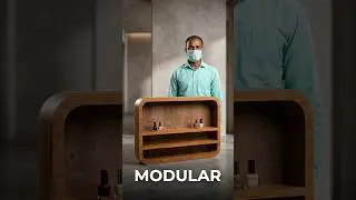 🛠️✨ Watch this nail art display take shape! #modularfurniture #nailart  #furnfiesta  #cncprecision