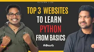 Top 3  Websites to Learn Python | Python in Telugu