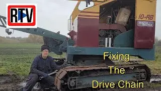 Ruston Bucyrus, 10 RB. Drive Chain Issue Fix