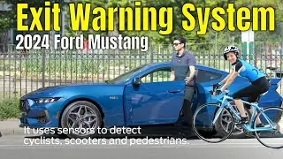 2024 Ford Mustang New Exit Warning System