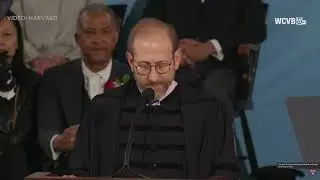Harvard President Alan Garber warns graduates about 'comfortable thinking'