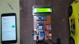 Bank loan watcher system for car using GSM