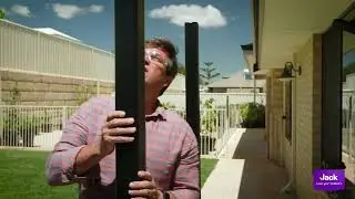 Screen Up outdoor shower project