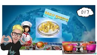 Cooking Fever ⭐️ ⭐️ ⭐️ Daily Quest 017