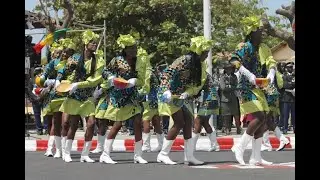 Prestation des majorettes de Notre Dame