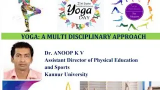 National Webinar by Department Of Physical Education , 