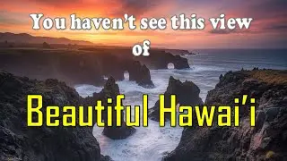 HAWAII'S FORBIDDEN COAST: Volcanic Cliffs, Sea Arches & Yellow Grass Roads by Drone (4K)