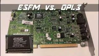 Compaq ESS Audiodrive ES1868f Soundcard - ESFM vs. OPL3 mode: Siedler II track IV