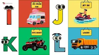ABC Vehicle Song | Fun Learning for Kids 🚗✈️🚤 | #abcd #kids