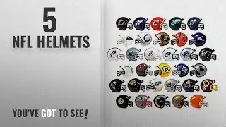 Top 10 NFL Helmets [2018]: NFL Collectible 32 Teams Mini Helmets Set, 2-inch Each