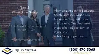 Top 3 Personal Injury Lawyers Bamberg