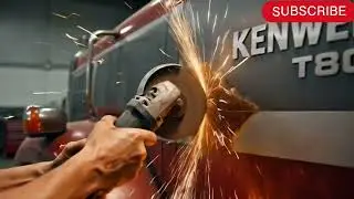 ASMR Rusty Kenworth T800W Full Restoration | Satisfying Truck Rebuild 