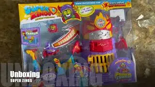 Unboxing SuperZings Power Tower Assault | A.D HQ