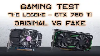 Original vs Fake GTX 750 Ti Gaming Benchmark - perbandingan VGA kere hore budget 500 ribuan