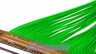 40 pin round connector 0.5 mm pitch for thermal core jaycar 30 pin cable cable twinnax wiring harnes