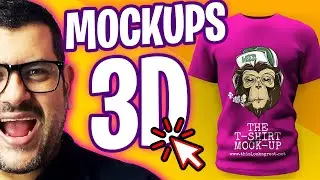 MOCKUP 3D para CAMISETAS Gratis. AUMENTA tus VENTAS